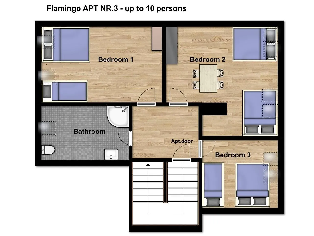 Vendégház Flamingo Apartments Prága Csehország